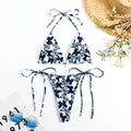 Tiger Stripes String Bikinis Swimsuits Women's - Norellé