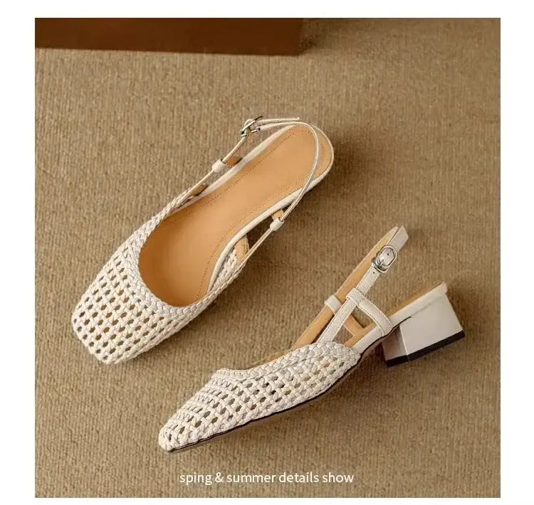 Hollow High Heels Women’s Sandals