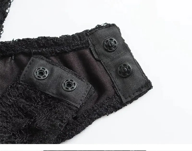 Slim-fit Lace Jumpsuit Tops & Pants Set