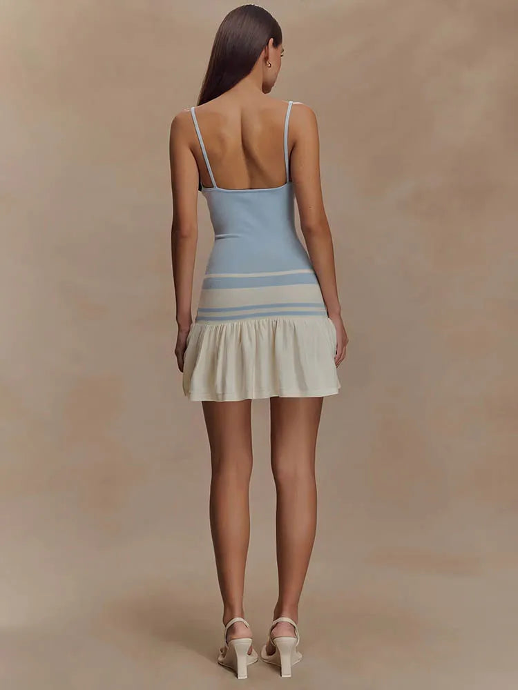Summer Patchwork Mini Dress Women - Norellé