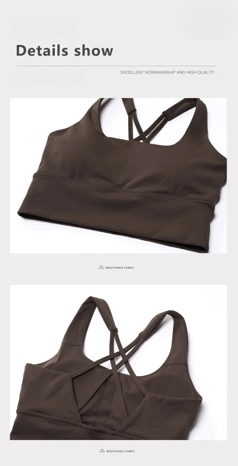 Women’s Seamless Yoga Set - Quick-Dry Naked Feel Backless Bra Booty-Lifting Shorts