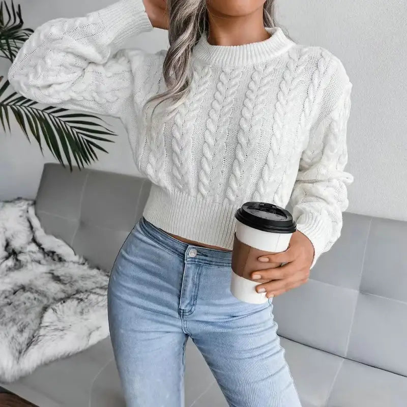 Twists Knitted Pullover