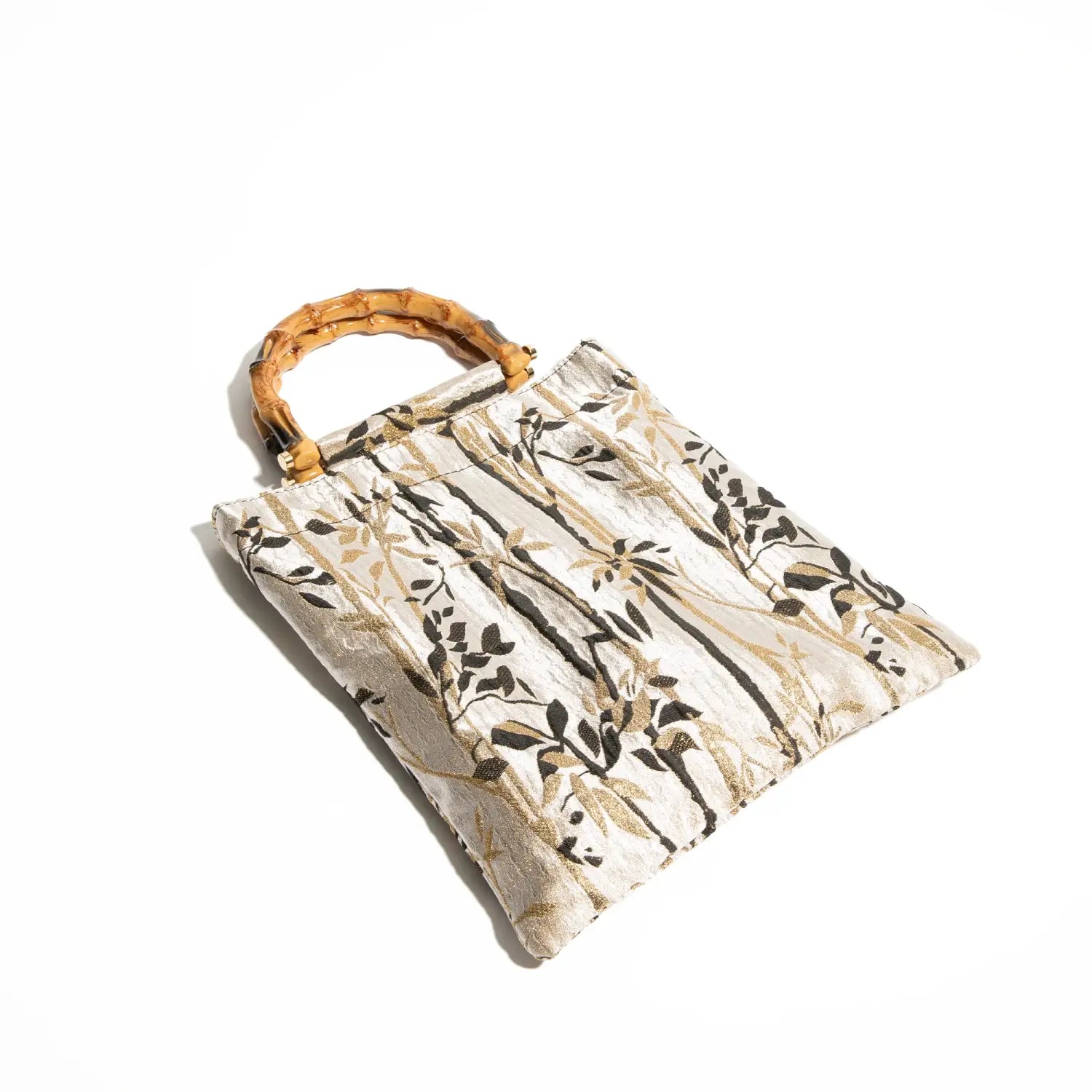Bamboo Embroidery Clutch Bag