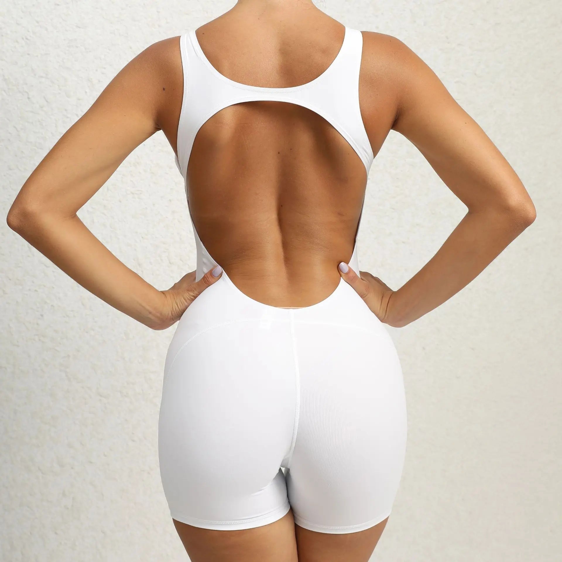 Women’s Tracksuit Yoga Set Backless Jumpsuits One Piece