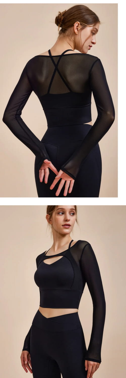 Long Sleeve Sports Shirts Women