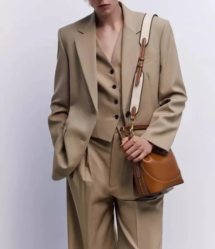 Women’s Bag Brown Crossbody Bucket