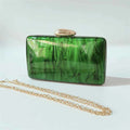 Marble Nude Handmade Textured Acrylic Evening Bag