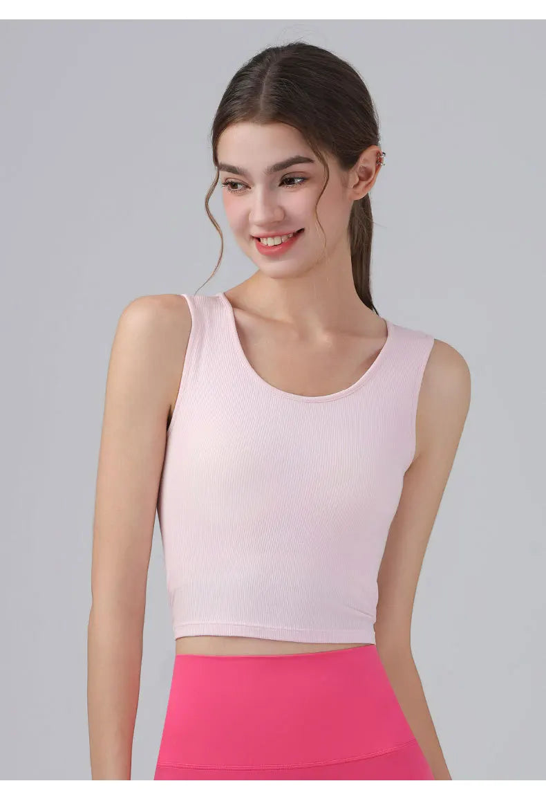 One-piece Women Yoga Backless Tank Top