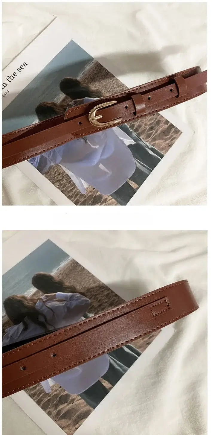 PU Decorative Belts Woman