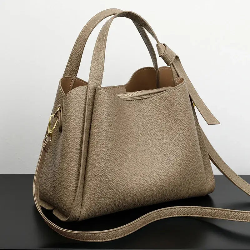 Versatile Bucket Shoulder Bags Women