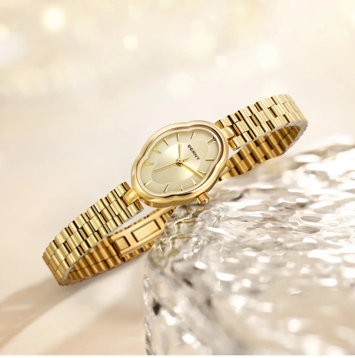 Gold Watch for Women Ladies Wristwatch
