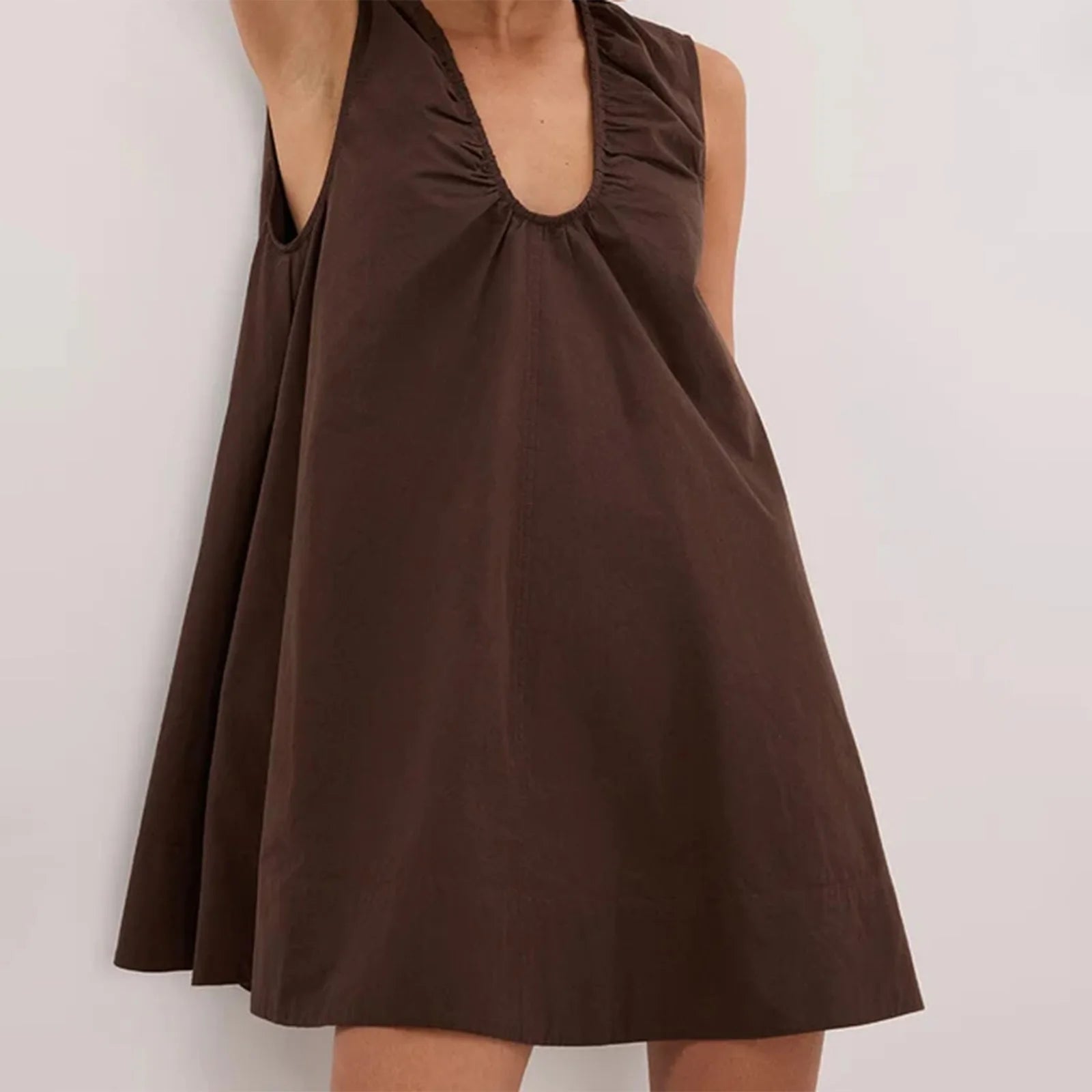 Womens V Neck Tank Dress