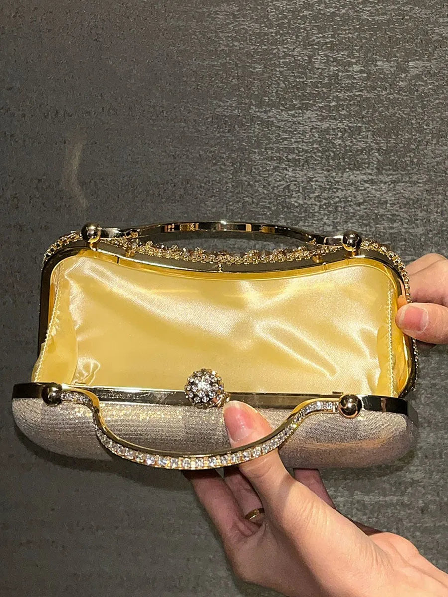 Diamond Evening Clutch Bag