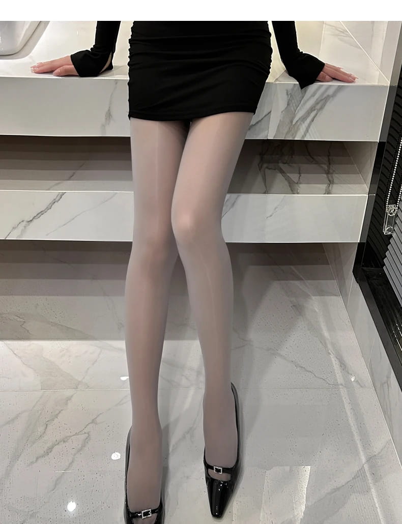 Lady Satin Shiny Ultra-thin Long Socks Pantyhose