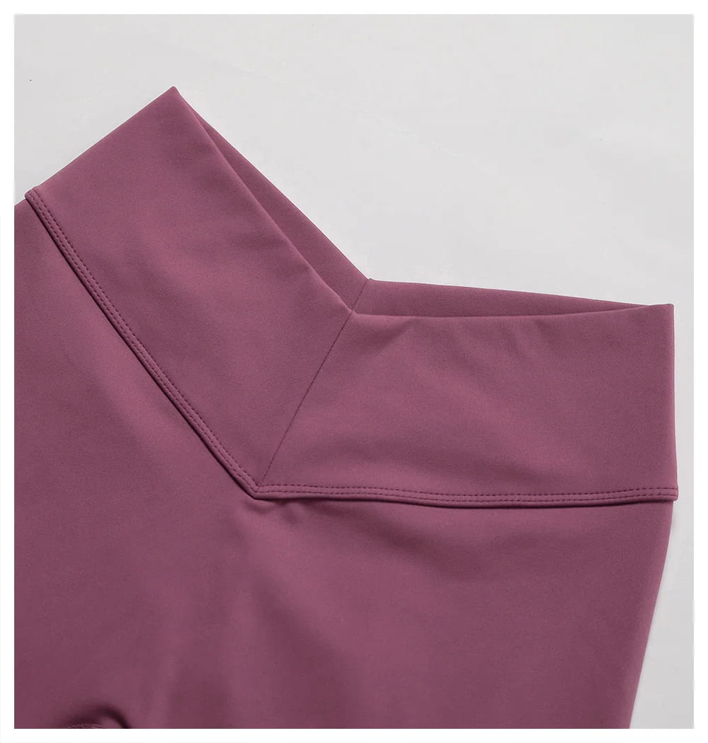 Women’s Yoga Gym Shorts High Triangle Waist