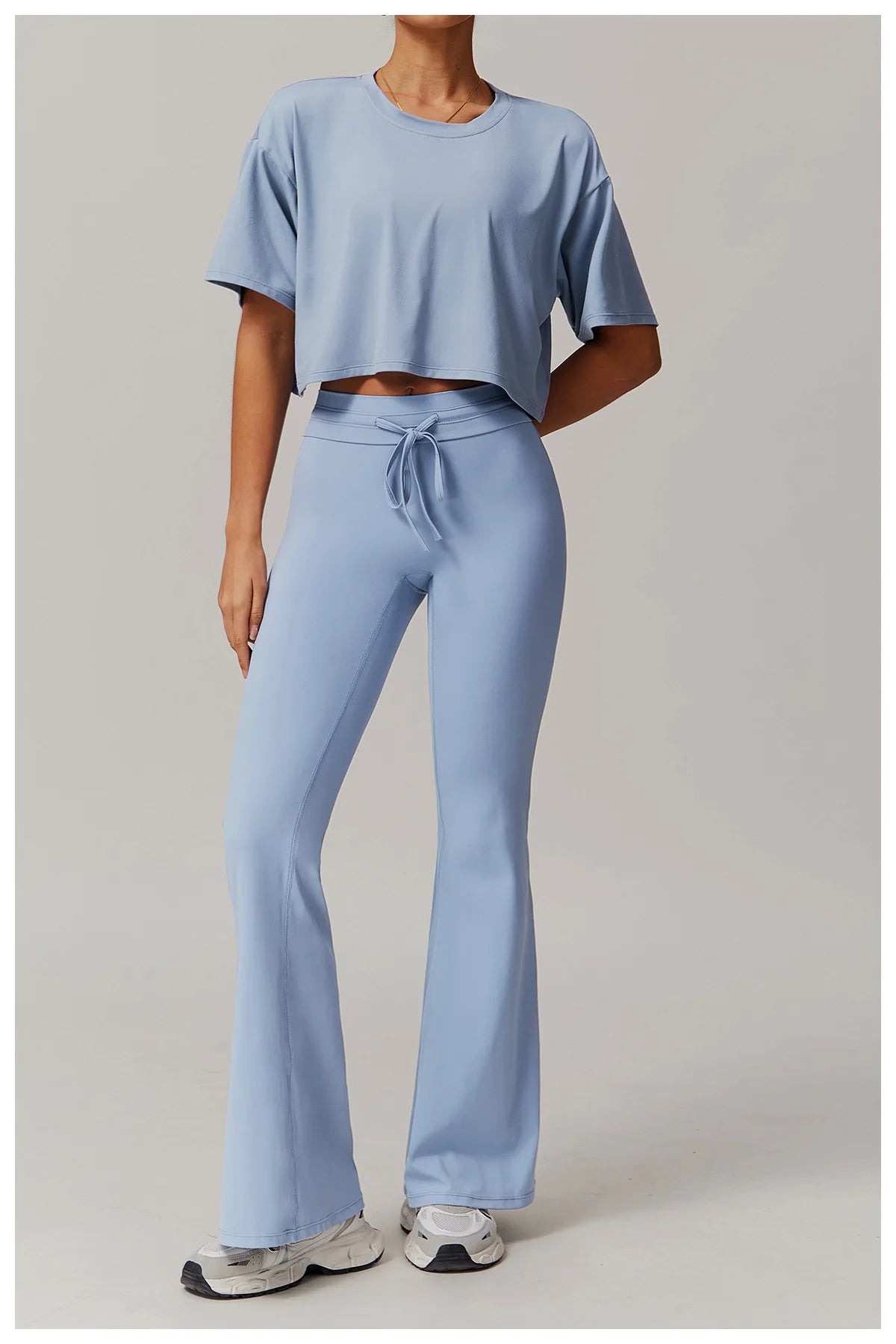 Yoga High Waist Bell-bottoms Breathable Leggings