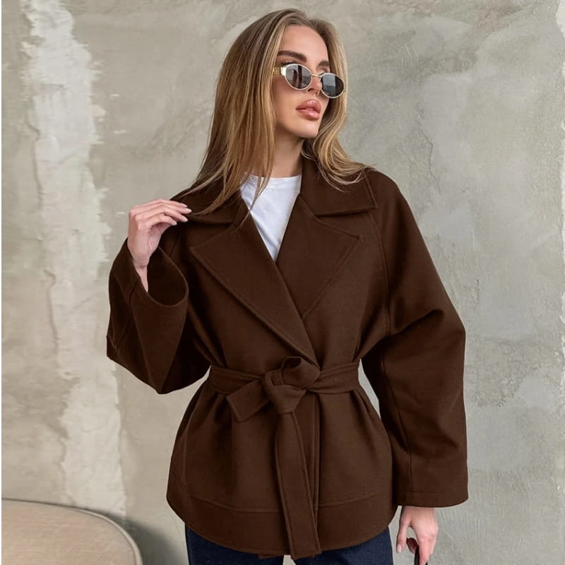 One Button Women’s Coat
