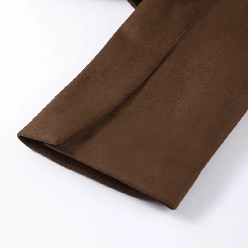 Women’s Short Suede Jacket