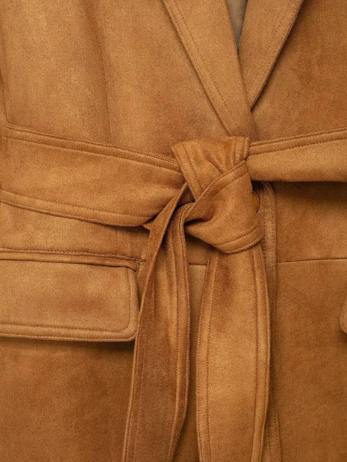 Faux Suede Vintage Jacket Coats For Women