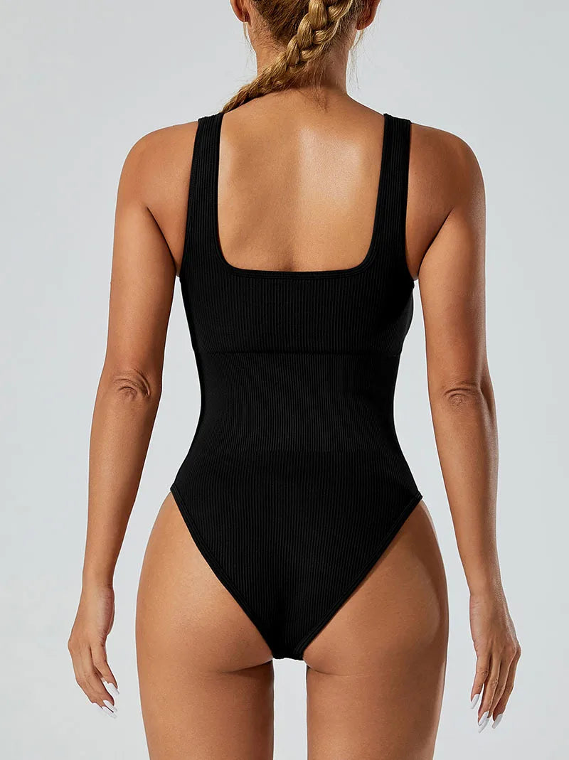 Body Shaping Thread Sports Yoga Underwear High Elasticity Fitness Jumpsuit