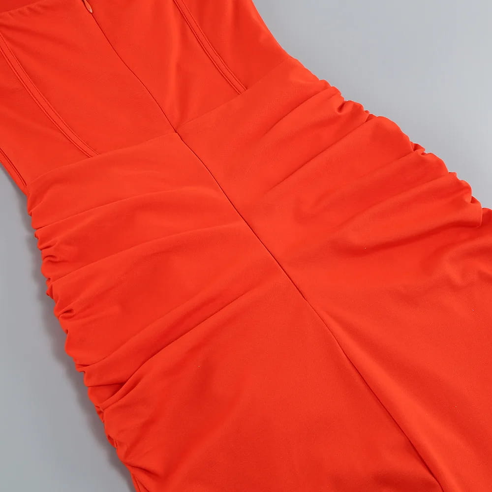 Luxury Evening Gown Strapless Banquet Dress