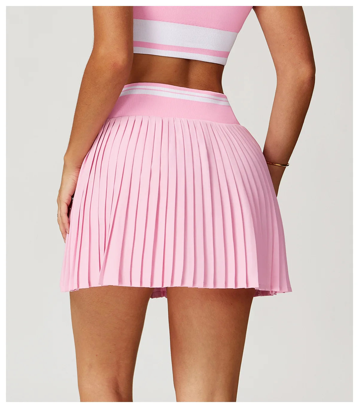 Women Sports Mini Pleated Skirt