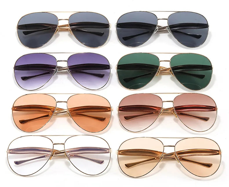 Women’s Oversized Pilot Sunglasses