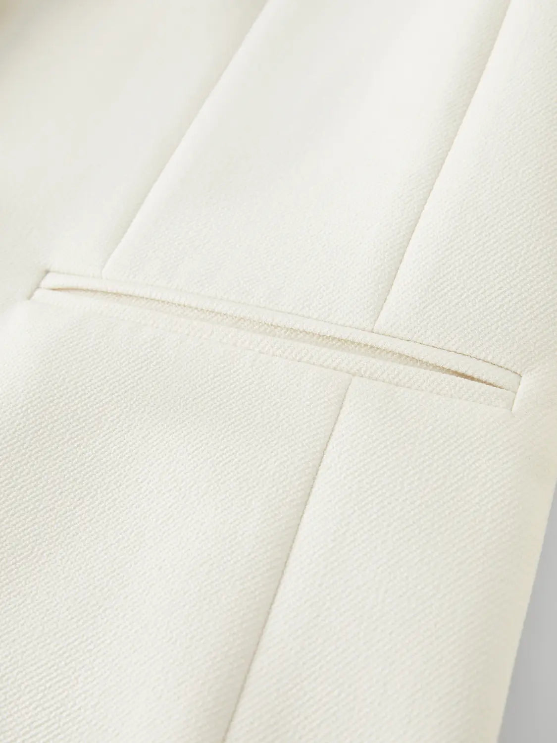 Women Beige Blazer Coat