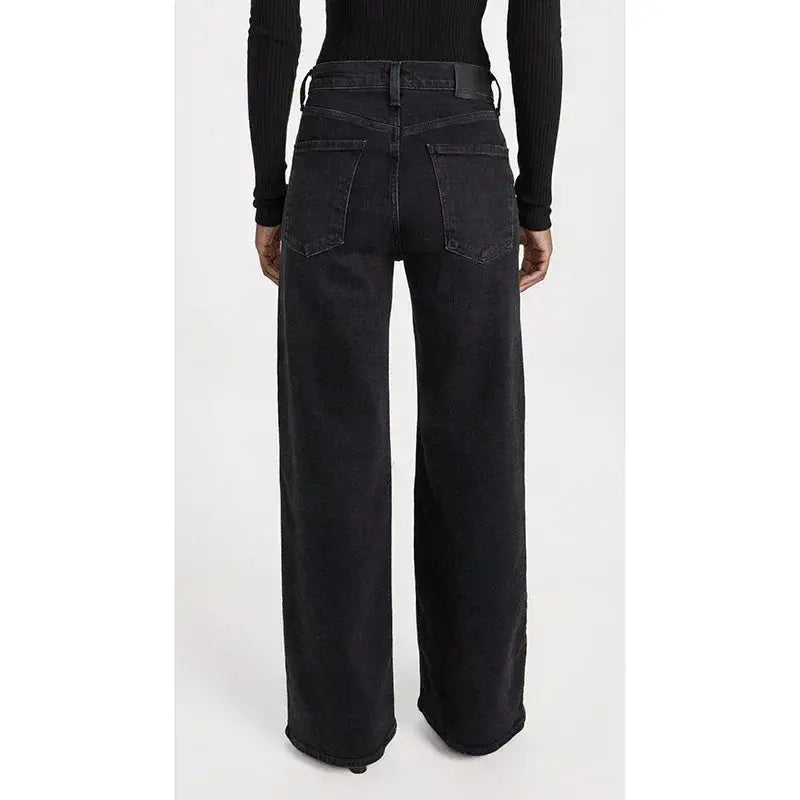 Female Straight Leg Jeans Women Low Rise