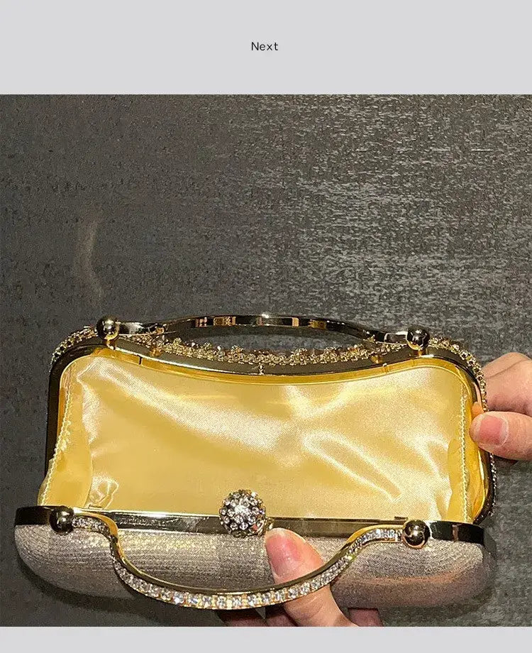Diamond Evening Clutch Bag