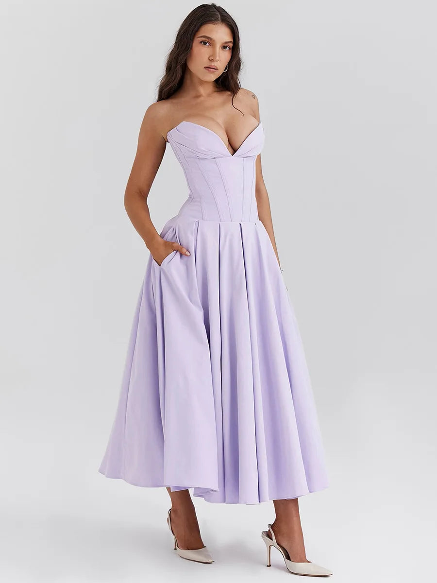 Summer Wedding Guest Party Dress