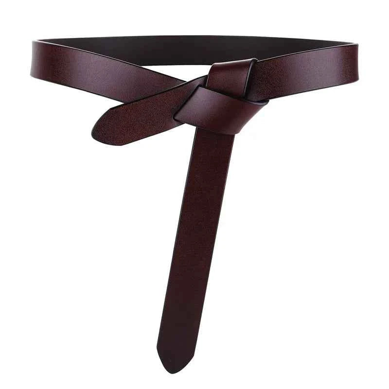 Genuine Leather Waist Belt Women