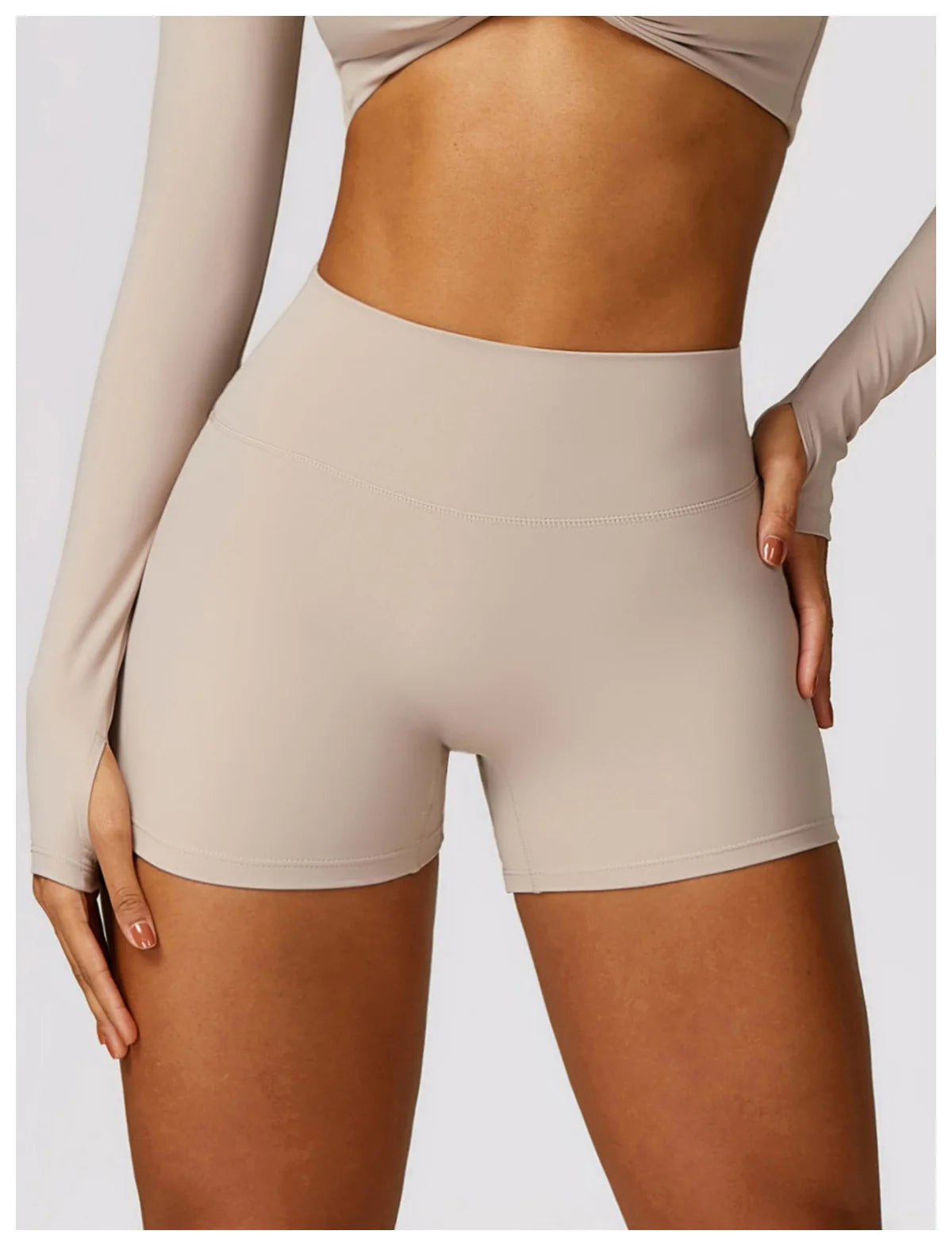 Fitness Shorts Buttock Lift Scrunch Yoga