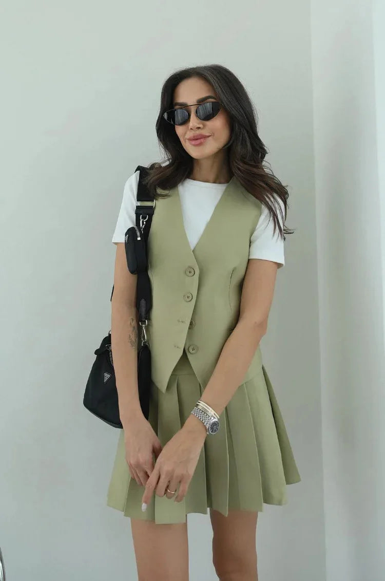 Two Piece Set Women Skirts Sets