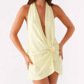 Women Sleeveless Mini Dress