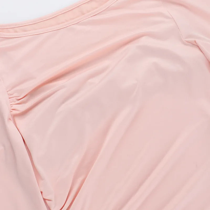 Patchwork Round Neck 3 piece Sets Women