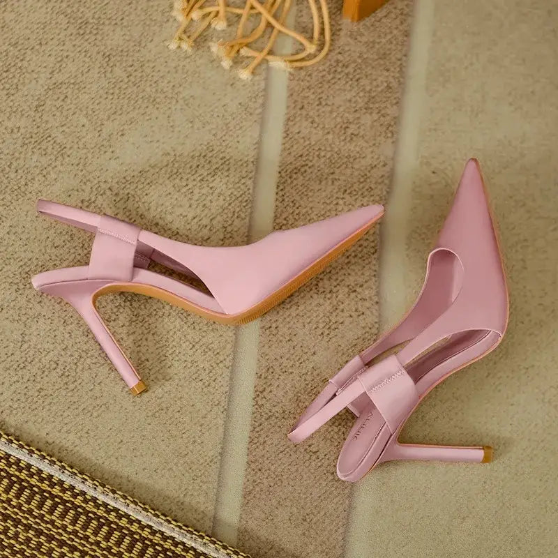 Pink Pointed High Heels Women’s