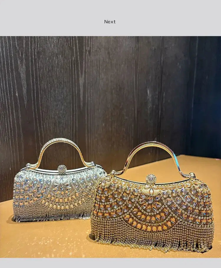 Diamond Evening Clutch Bag