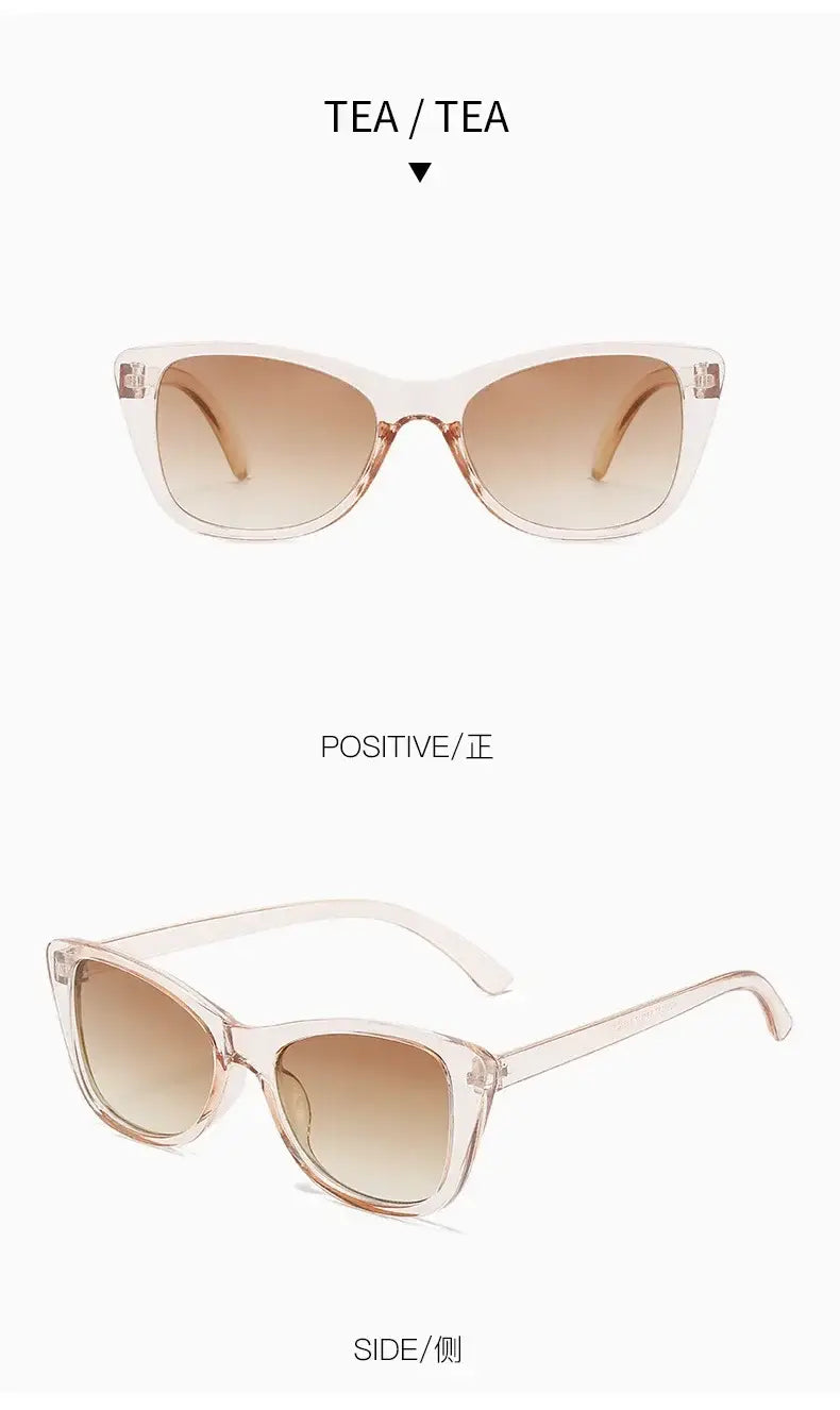 Vintage Cat Eye Sunglasses Woman