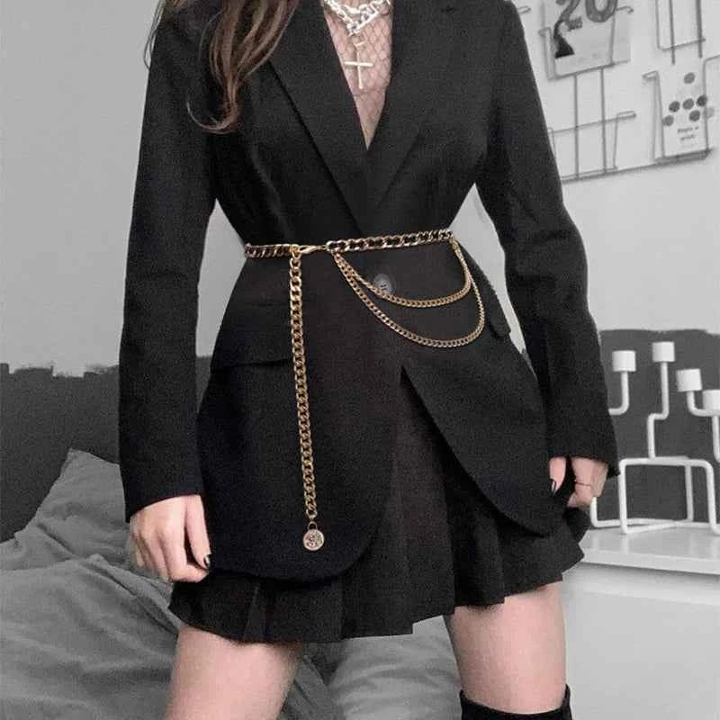 Metal Waist Chains Women Belt