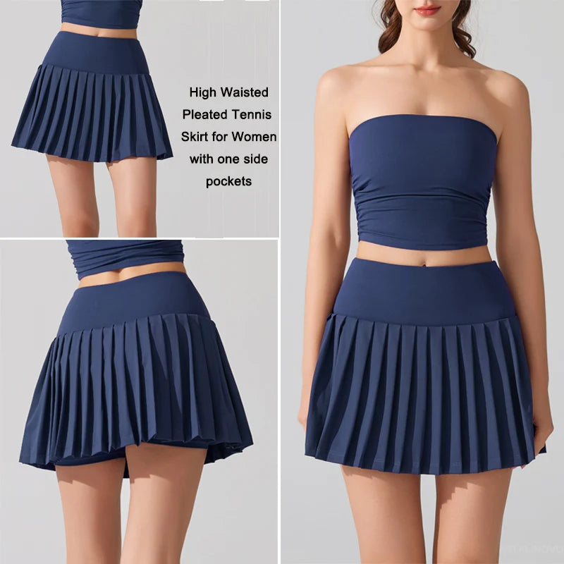Pleated Tennis Skirt for Women