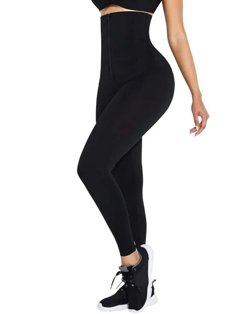 High Waist Women’s Solid Pants Hip Lifter Elastic Yoga Fitness Trousers