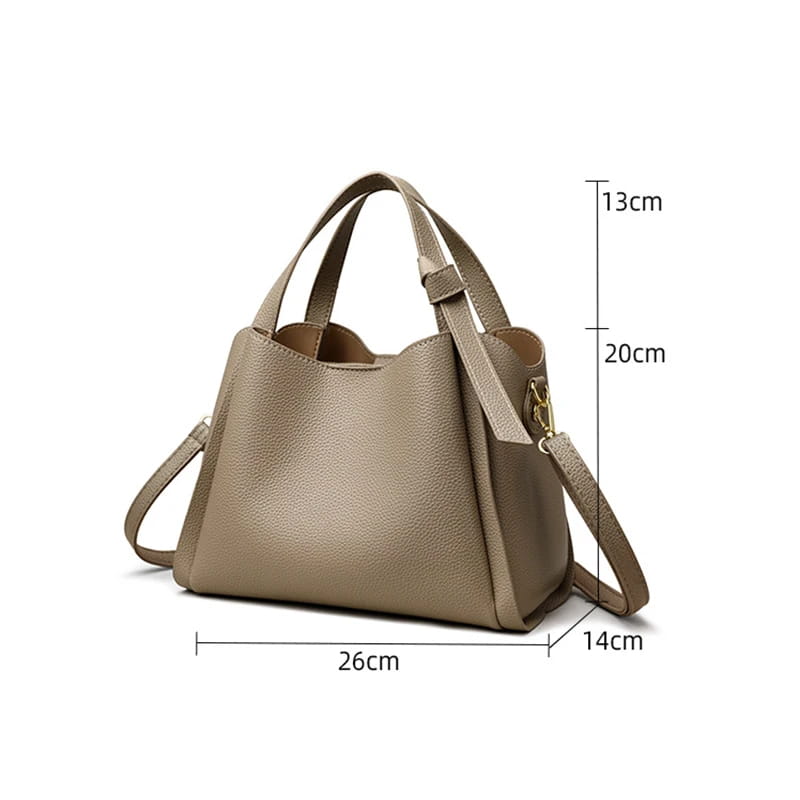 Versatile Bucket Shoulder Bags Women
