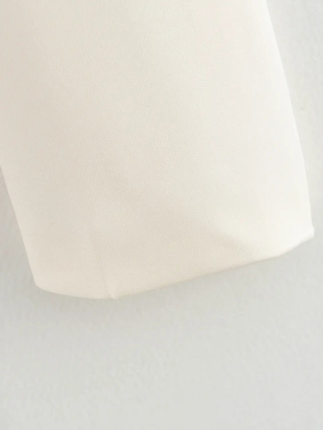 Vintage Women White Casual Blazer Jackets