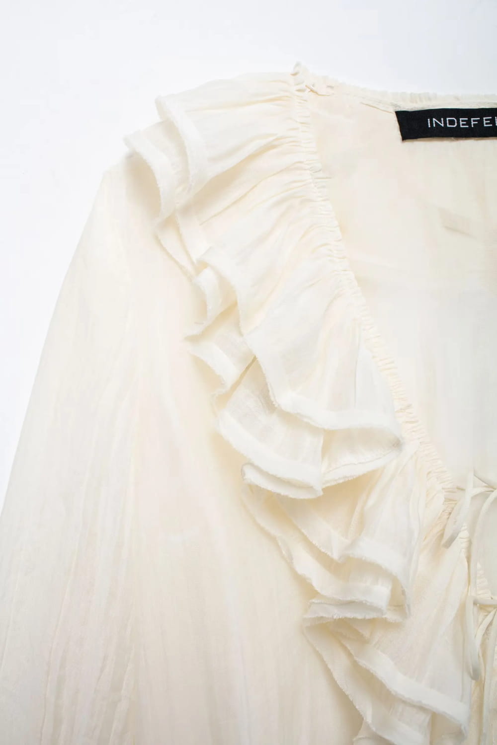 Elegant Women’s Tierred Ruffles Blouses V-Neck Long Sleeve Loose Shirt