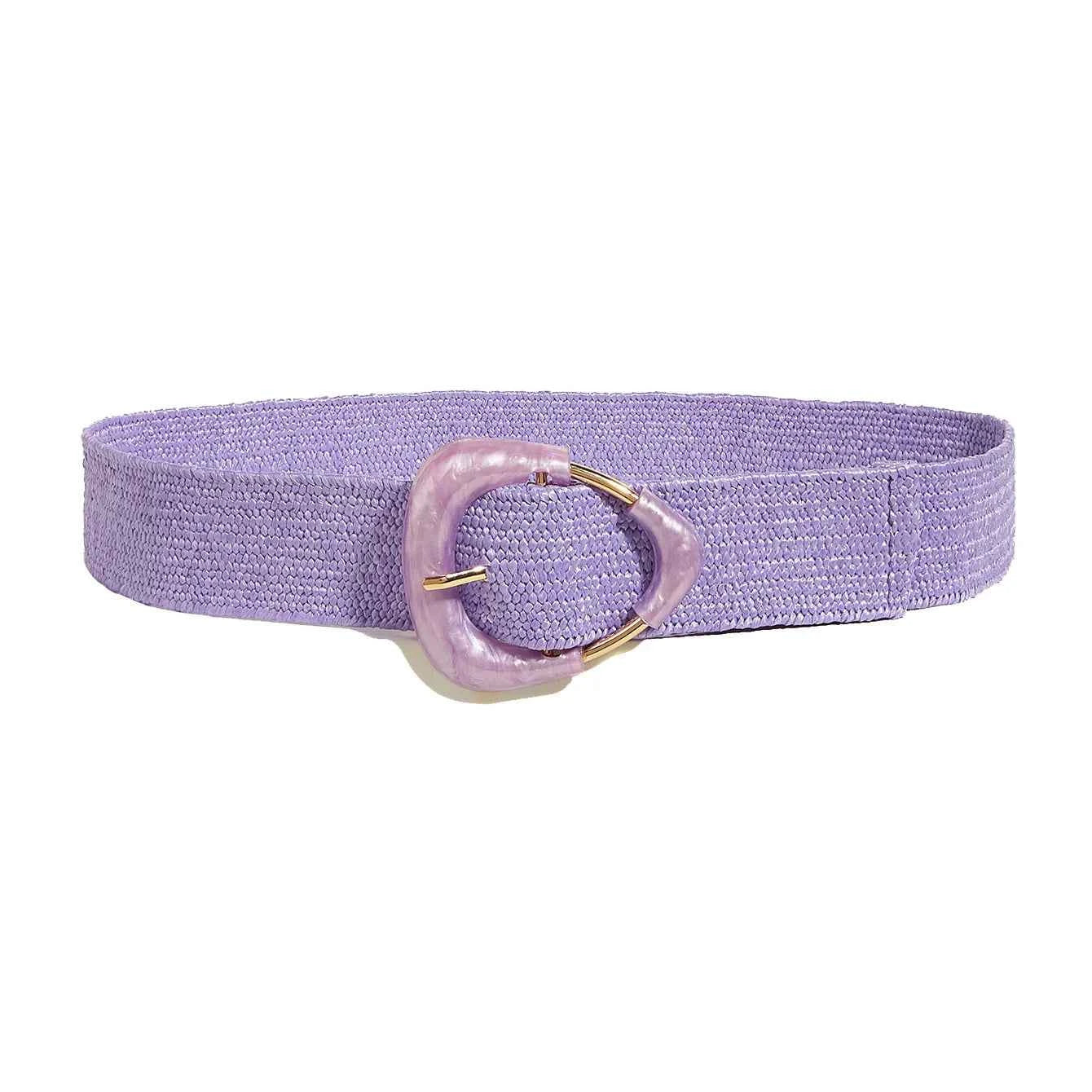 Boho Summer Elastic Wide Waist Belt
