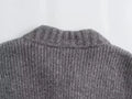 Solid Zipper Round Collar Sweater For Women High Street - Norellé
