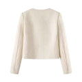 Women Small Fragrant Short Loose Coat