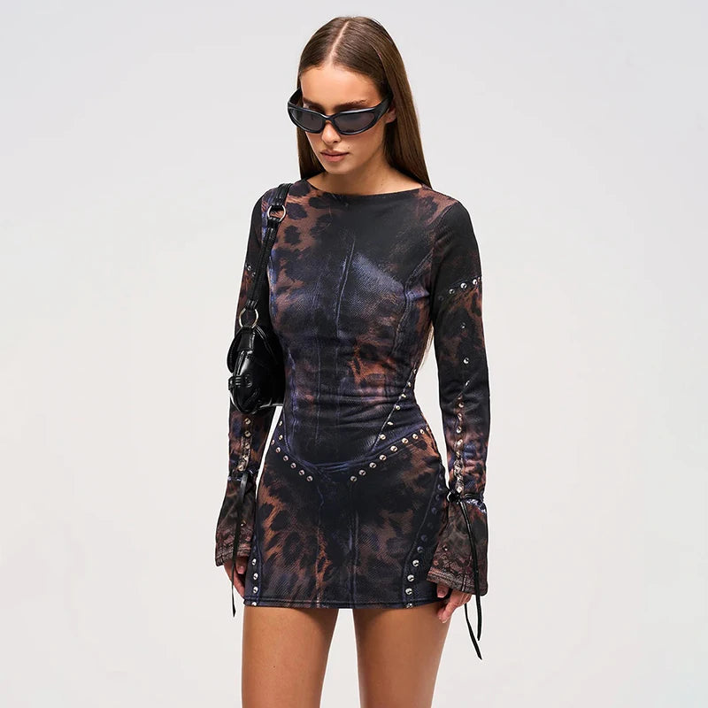 New Women'S Fashion Leopard Print Slim - Norellé