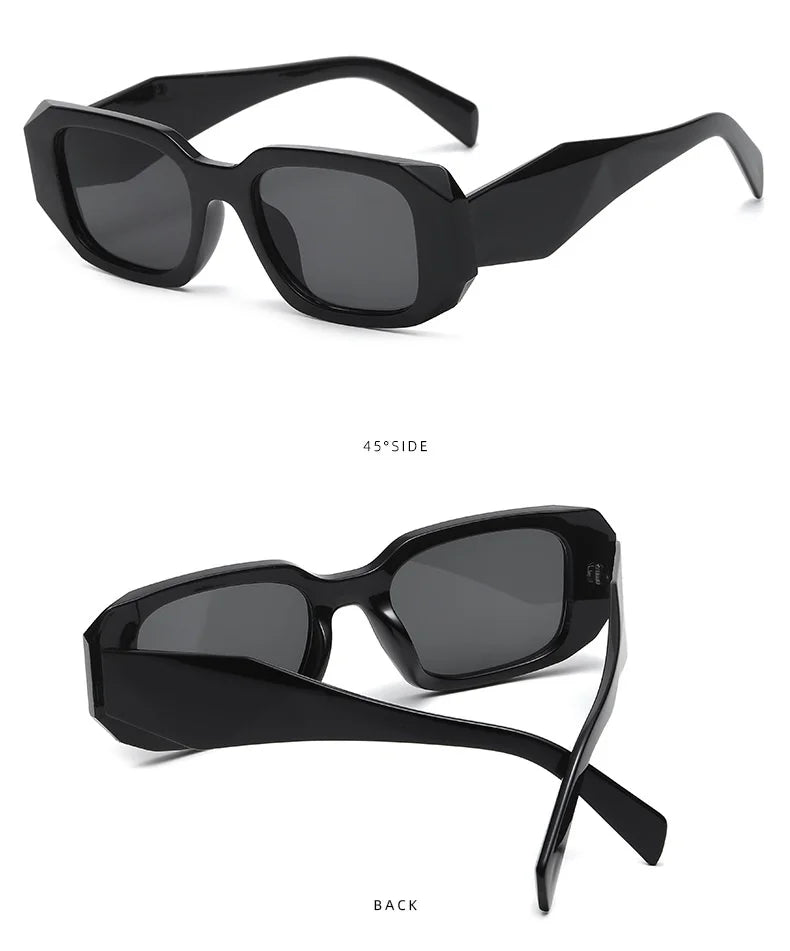 Square Vintage Sunglasses Woman